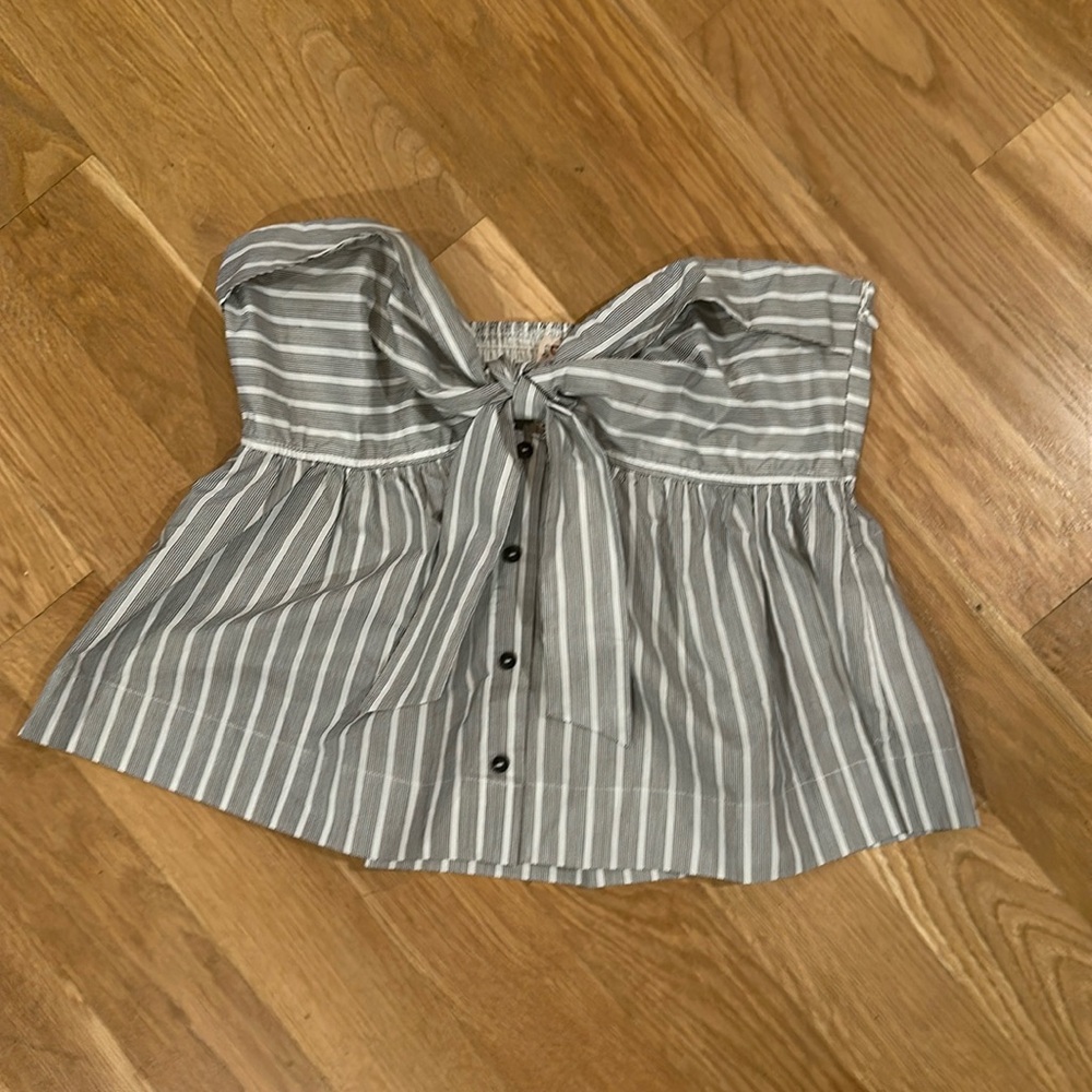 Anthropologie Dolan Strapless Top